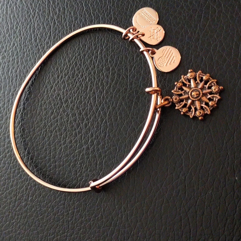 Alex and Ani compass rose gold Bracelet
